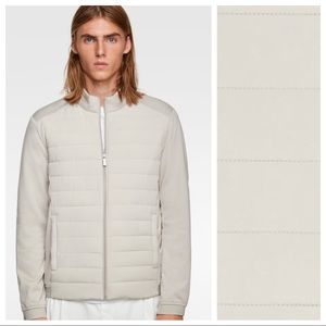 contrast puffer jacket zara